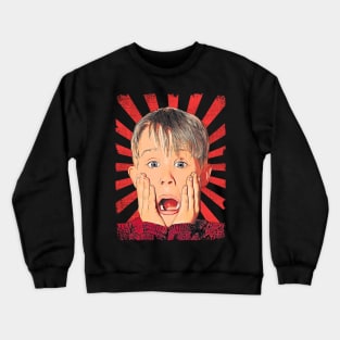 Kevin Home Alone 80s Kids Vintage Fan Art Crewneck Sweatshirt